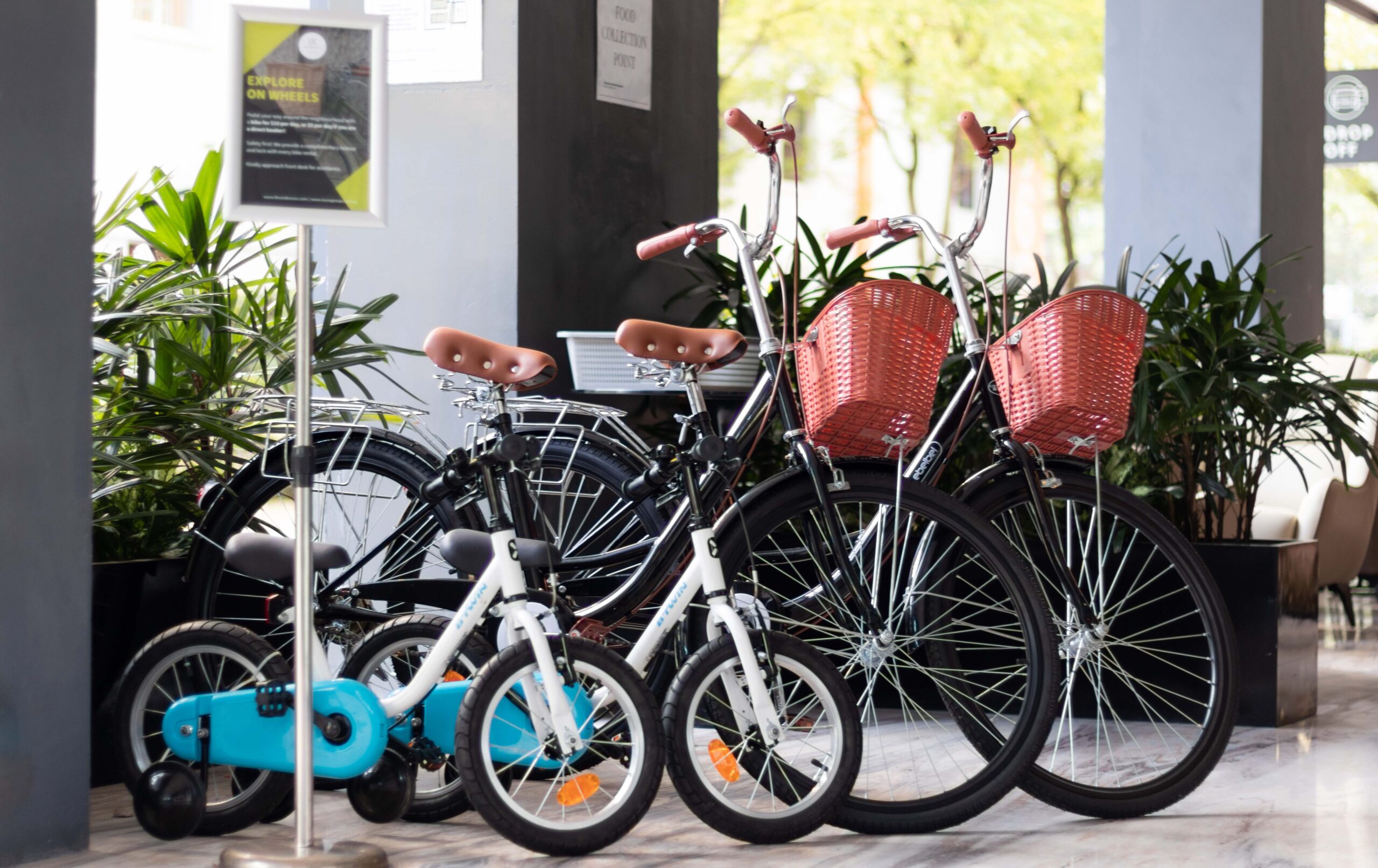 Rental Bicycles at Louis Kienne Serviced Apartment in Singapore